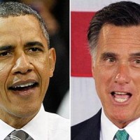 Obama Romney