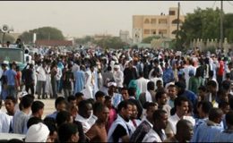 موریطانیہ میں ہزاروں افراد کا صدر کے خلاف مظاہرہ