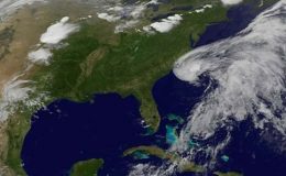 جارجیا : طوفان کے باعث علاقے میں بجلی کی فراہمی منقطع