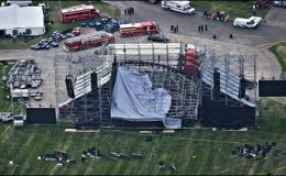 کینیڈا: کنسرٹ کا اسٹیج گرنے سے ایک شخص ہلاک