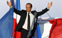 پیرس: فرانس میں سوشلسٹ جماعت کو مکمل کامیابی حاصل ہوگئی
