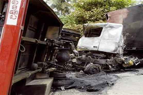 بھارت: آندھرا پردیش میں ٹریفک حادثہ ،20 افراد ہلاک