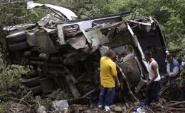 میکسیکو میں بس کا حادثہ،32 افراد ہلاک ہو گئے