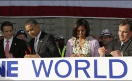 امریکی صدر اوباما کا گراؤنڈ زیرو کا دورہ