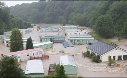 برطانیہ: ویلز میں شدید بارشوں اور سیلاب نے تباہی مچا دی
