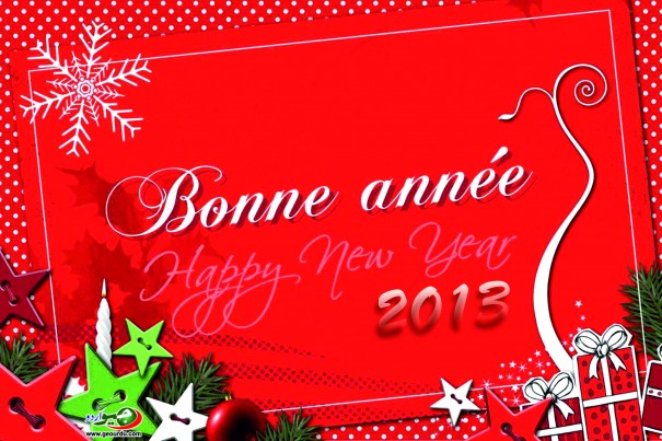 Happy New Year 2013 - Bonne annee