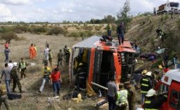 چلی میں ٹریفک حادثہ، 11 افراد ہلاک، 15 زخمی