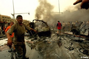 blast Iraq