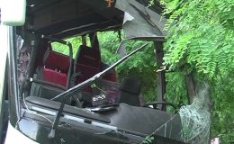 یوکرائن میں مسافر بس کو حادثہ، 14 افراد ہلاک،21 زخمی