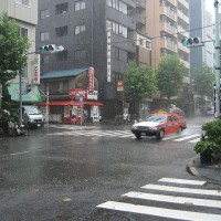 japan rain