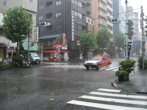 japan rain