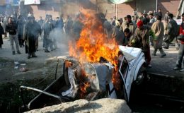 مقبوضہ کشمیر : بھارتی فوجی کے ہاتھوں نوجوان کی ہلاکت پر ہڑتال