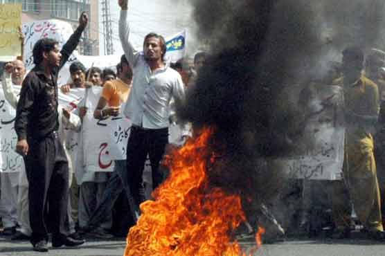 سحر اور افطار میں لوڈ شیڈنگ کے خلاف پنجاب بھر میں احتجاج