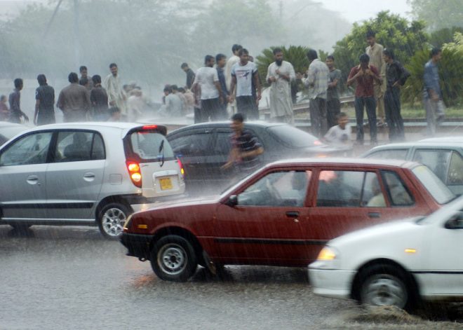پنجاب اور خیبرپختونخوا کے مختلف علاقوں میں بارش