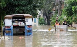 فلپائن : منیلا میں مون سون بارشوں نے تباہی مچا دی ، 8 لاکھ افراد متاثر
