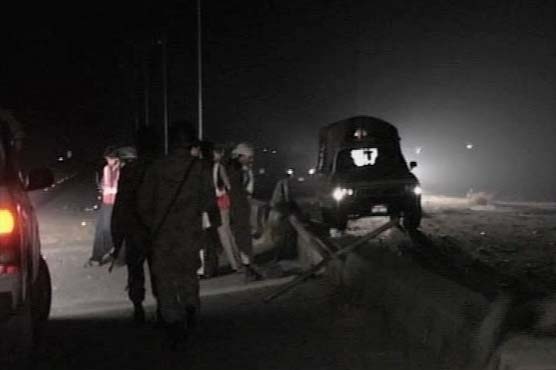 کوئٹہ : مشتبہ گاڑی میں دھماکہ ، 5 اہلکار شہید، ایک دہشت گرد ہلاک