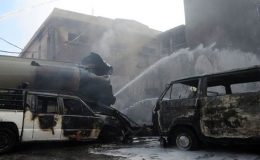 دمشق میں کار بم دھماکہ ، 12 افراد ہلاک