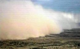 امریکی ریاست ایریزونا میں گردو غبار کا طوفان