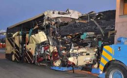 چین : بس اور ٹینکر کی ٹکر، 36 افراد ہلاک،2 زخمی ہو گئے