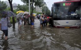 چین میں سمندری طوفان ،20 لاکھ افراد محفوظ مقام پر منتقل