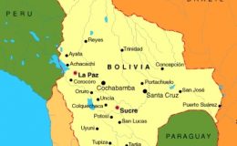 بولیویا میں پیدل چلنے والوں کا دن