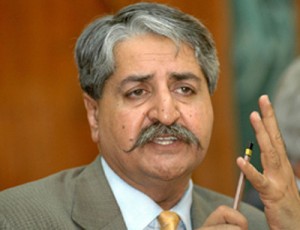 Federal Minister Naveed Qamar
