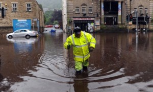 Flooding hits UK