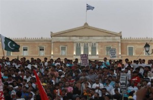 Greece racist attack