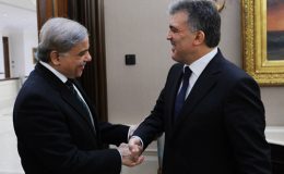 شہباز شریف کی انقرہ میں ترک صدر عبداللہ گل سے ملاقات