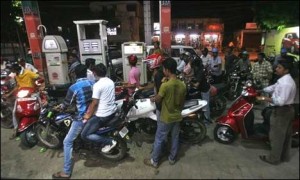 Indians strike petrol rate