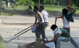 اسلام آباد : احتجاج میں توڑ پھوڑ کے الزام میں 40 افراد گرفتار
