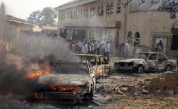 نائیجیریا ، چرچ کے باہر خود کش حملہ ، تین ہلاک ، چھیالیس زخمی
