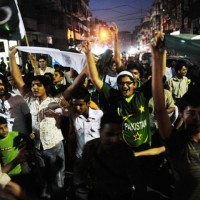 Pakistan public celebration
