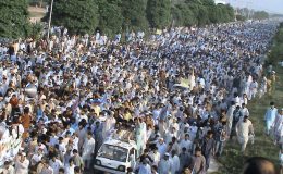 پاکستان میں چند شہروں کے علاوہ تقریبا تمام اضلاع میں پرامن احتجاج ہوا