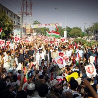 Protest Democratic Right of Muslims Lahore