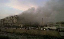 کراچی: فیکٹری میں آگ لگنے سے دس افراد جاں بحق