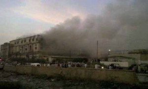 karachi factory caught fire