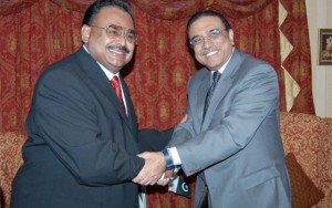 Asif Zardari Altaf Hussain