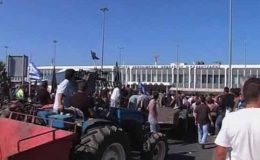 کریٹ : کسانوں کا حکومت کے خلاف مظاہرہ،پولیس سے تصادم