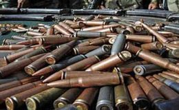حید رآباد : خیبر میل سے ممنوعہ بور کا بھاری اسلحہ برآمد