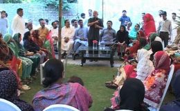 لاہور : تحریک انصاف کی ملالہ کی صحت یابی کیلئے دعائیہ تقریب