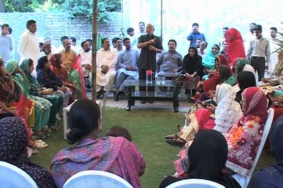 لاہور : تحریک انصاف کی ملالہ کی صحت یابی کیلئے دعائیہ تقریب