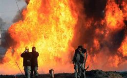 میکسیکو کی اسٹیٹ آئل کمپنی میں خوفناک آگ بھڑک اٹھی