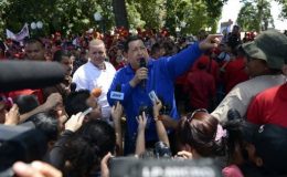 وینزویلا : انتخابی مہم میں صدر شاویز کا گانا اور رقص