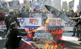 شمالی کوریا حکومت کے خلاف جنوبی کوریا میں احتجاج