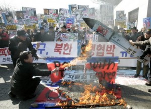 Protest South Korea