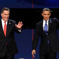 Romney and Obama
