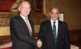 لندن : شہباز شریف کی برطانوی وزیرخارجہ سے ملاقات