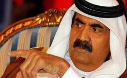 امیر قطر فلسطین کے دورے پر پہنچ گئے