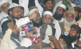 سنی اتحادد کونسل کے زیراہتمام گستاخانہ امریکی فلم اور دیگر کیخلاف کراچی تا راولپنڈی ٹرین مارچ